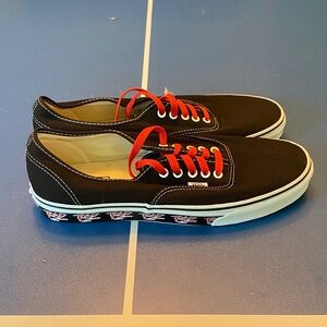 VANS RAD PACK Black/red laces Men’s size 12 never been worn